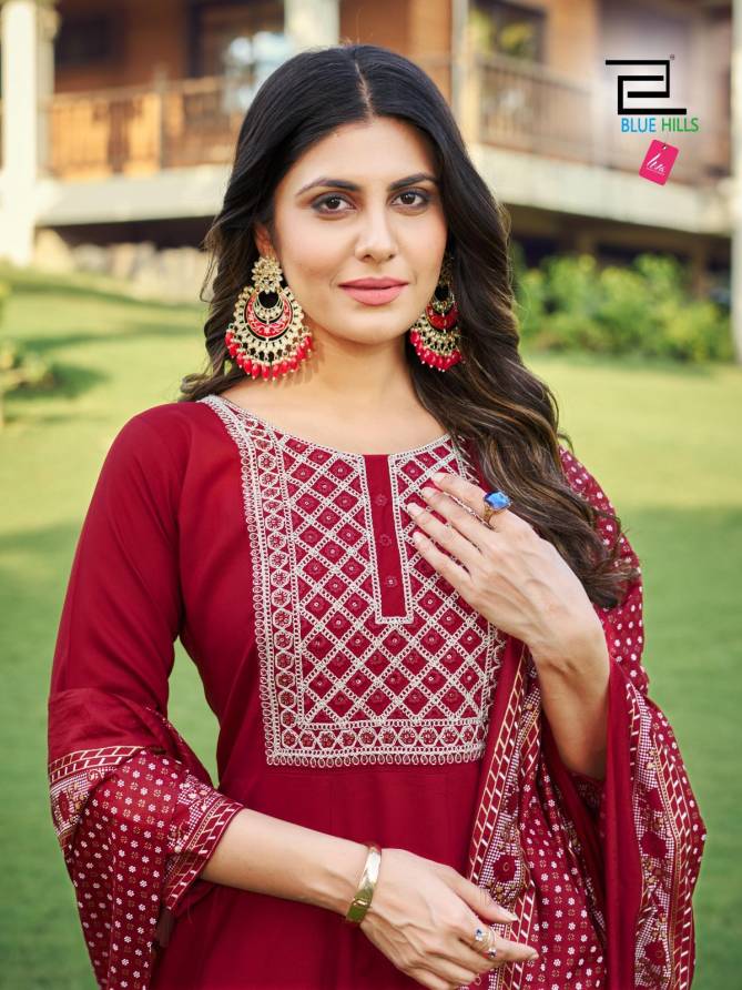 Jailer Vol 3 By Blue Hills Rayon Heavy Readymade Suits Catalog
